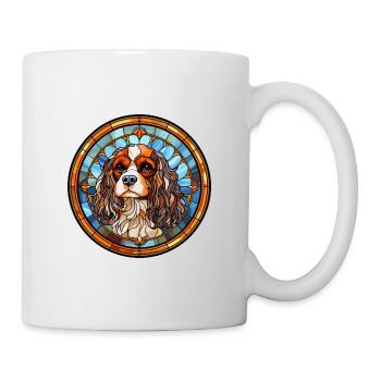 Cavalier King Charles Épagneul Race De Chien Teinté Gl - Mug blanc - blanc - Droite