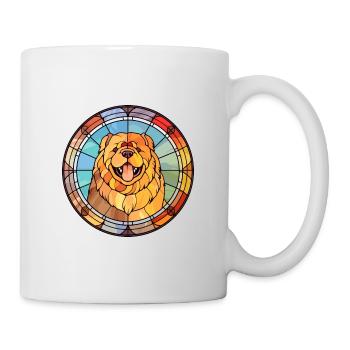 Chow Chow Hunderasse Buntes Glas Buntes Wasserco - Tasse - Weiß - Rechts