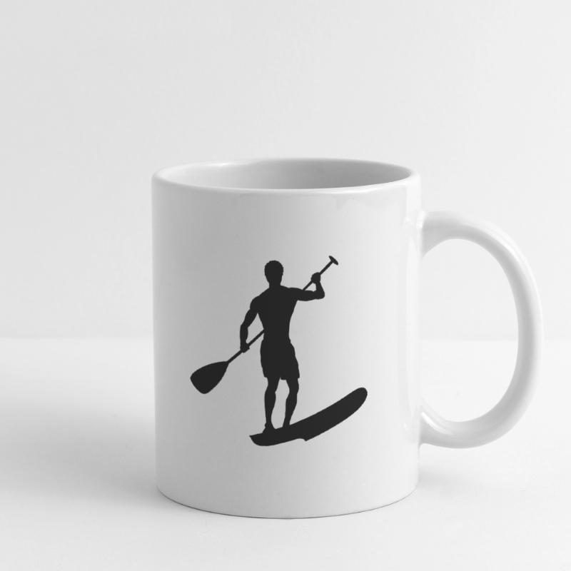 Conception de l’athlète SUP Mug blanc