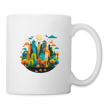 Der Stadtforscher - Tasse - Weiß - Rechts