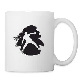 Table Tennis Ball Table Tennis Table Tennis Racket - Mug - white - Right