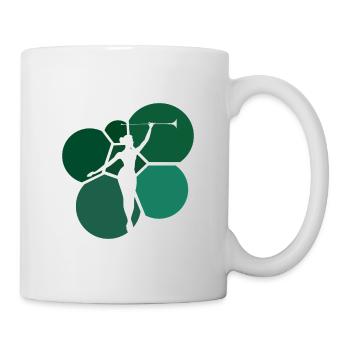Twirling Gymnastics Pole Turning - Mug - white - Right