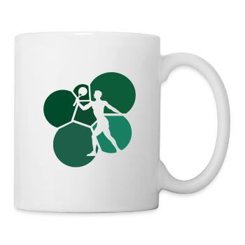 Beach Tennis Joueur de tennis Beach Tennis - Mug blanc - blanc - Droite