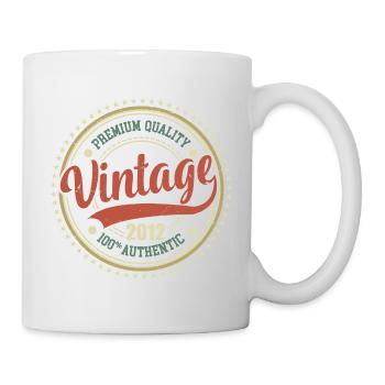 Vintage 2012 Retro Anniversary 2012 - Mug - white - Right