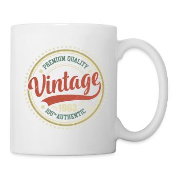 Vintage 1963 Retro Anniversary 1963 - Mug - white - Right