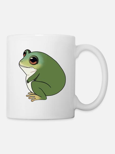 Grosse grenouille - Mug blanc - blanc