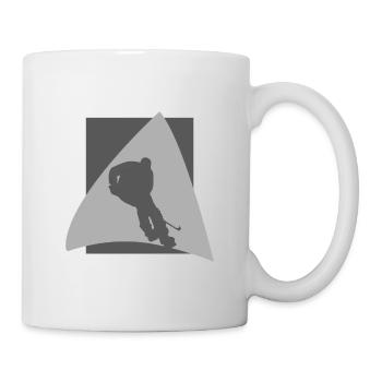 Ice Hockey Puck - Mug - white - Right