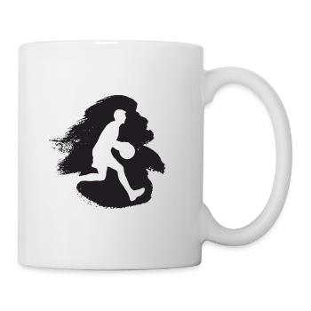 Basket-ball Joueur de basket-ball Basket-ball - Mug blanc - blanc - Droite