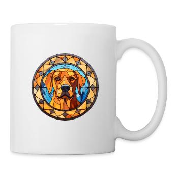 Perro de Presa Mallorquinische Hunderasse Glasmalerei - Tasse - Weiß - Rechts