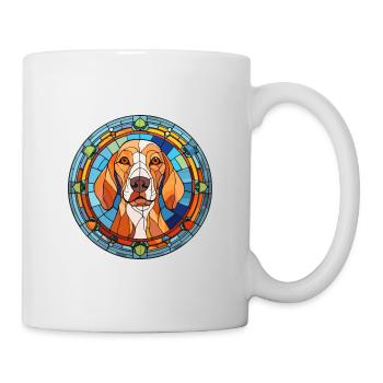 Rafeiro do Alentejo Hunderasse Buntglas Colorf - Tasse - Weiß - Rechts