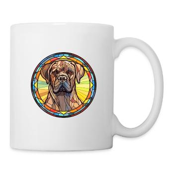 Perro de Presa Canario Hunderasse Buntglas Col - Tasse - Weiß - Rechts