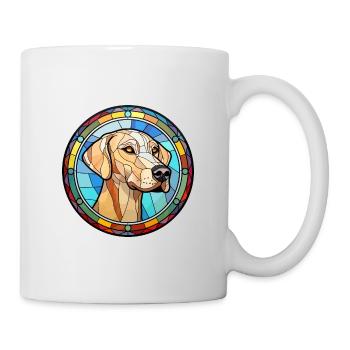 Sloughi Hunderasse Buntes Glas Buntes Wassercolo - Tasse - Weiß - Rechts