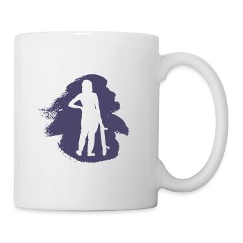 Skateboard Skater Skaten - Tasse - Weiß - Rechts