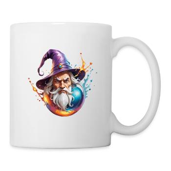 Wizard / Magic / Magician / Wand / Mystic - Mug - white - Right