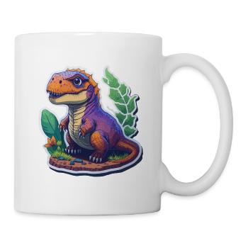 Bébé dinosaure - Mug blanc - blanc - Droite