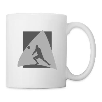 Volley-ball Volley-ball de plage - Mug blanc - blanc - Droite