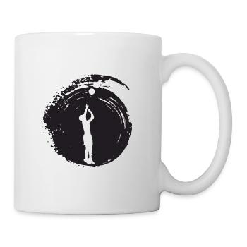 Volleyball Volleyball Volleyball Player - Mug - white - Right