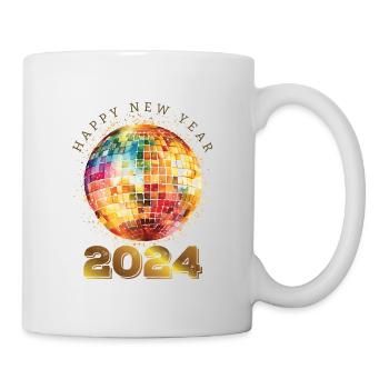 Bonne année 2024 - Mug blanc - blanc - Droite