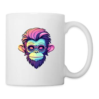 Monkey Illustration - Mug - white - Right