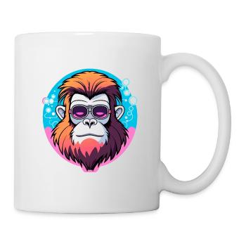 Monkey Illustration - Mug - white - Right