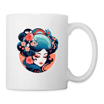Geisha Illustration - Mug - white - Right