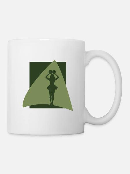 Cheerleading Cheerleading Fille Cheerleading - Mug blanc - blanc