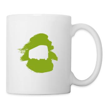 Bus travel Bus travel Public transport - Mug - white - Right