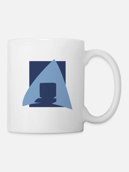 Internet Computer Computerarbeit - Tasse - Weiß