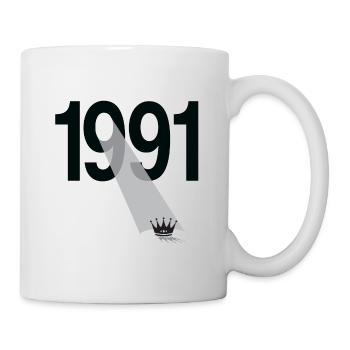 Millésime 1991 - Mug blanc - blanc - Droite