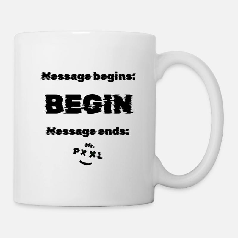 Mr Pool BEGIN - Tasse - Weiß