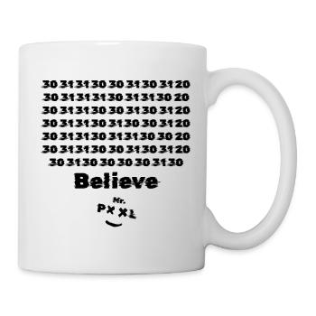 Mr Pool BELIEVE - Mug - white - Right