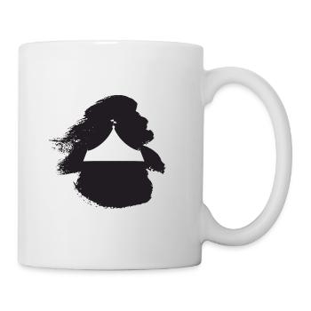 Acrobaties de chapiteau de cirque éléphant - Mug blanc - blanc - Droite