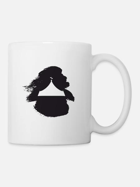Elefant Zirkuszelt Akrobatik - Tasse - Weiß