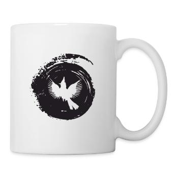 Calopsitte drôle drôle - Mug blanc - blanc - Droite