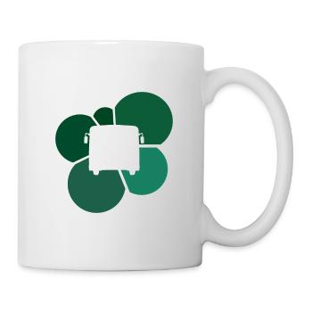 Bus bus transport - Mug - white - Right