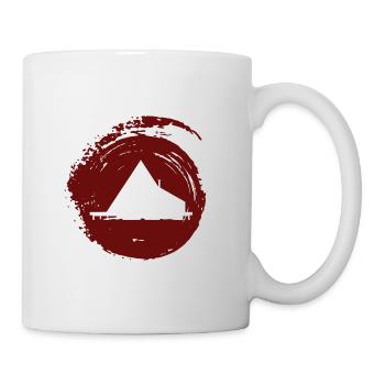 Haus Camping Modern - Tasse - Weiß - Rechts