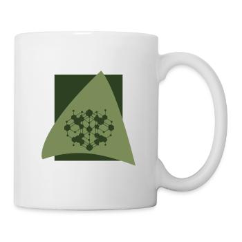 Cryptocurrency Blockchain Bitcoin - Mug - white - Right