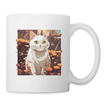 Anime / Comic / Japanisch / Zeichentrick / Cartoon - Tasse - Weiß - Rechts