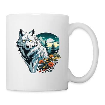 Anime / Comic / Japanisch / Zeichentrick / Cartoon - Tasse - Weiß - Rechts