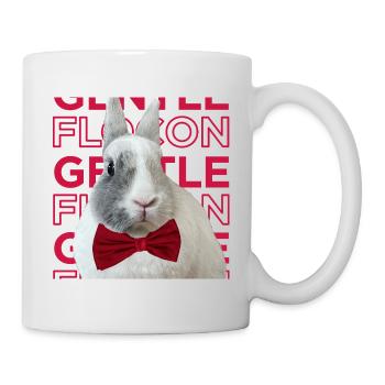 Sanfte Schneeflocke - Tasse - Weiß - Rechts