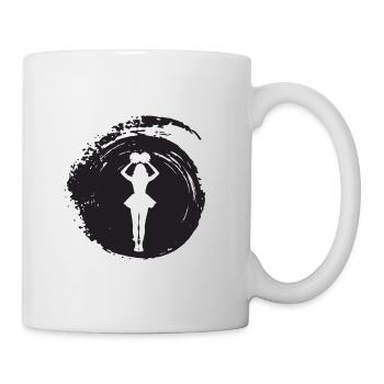 Cheerleading cheerleader girlie cheerleader - Mug - white - Right