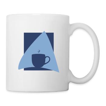Kaffeebohne Cappuccino Kaffeetasse - Tasse - Weiß - Rechts