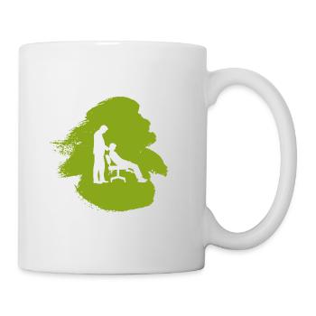 Mediziner Einrenken Chiropraktik - Tasse - Weiß - Rechts