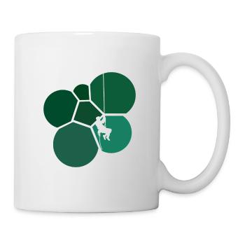 Climber Rope Climbing Mountaineering - Mug - white - Right