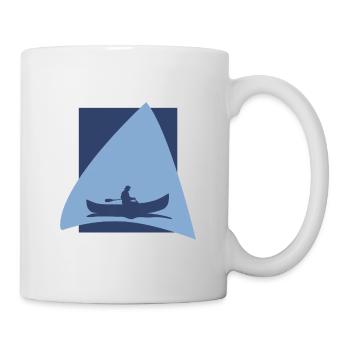 Rafting Canoe Canoe - Mug - white - Right