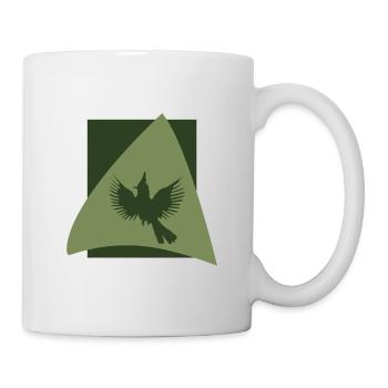 Lustig Fliegen Cockatiel - Tasse - Weiß - Rechts