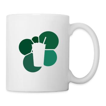 Bubble Boba au thé - Mug blanc - blanc - Droite