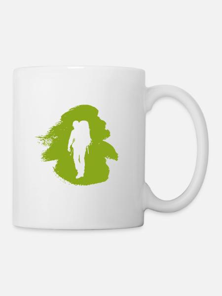 Backpack Backpacking Pilgrim - Mug - white