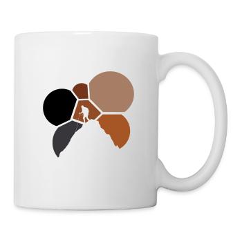 Kletterwand Felsklettern Gipfel - Tasse - Weiß - Rechts