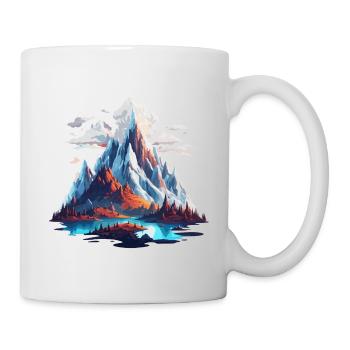 Mountain / Alps / Summit / Nature / Forest / Rock - Mug - white - Right